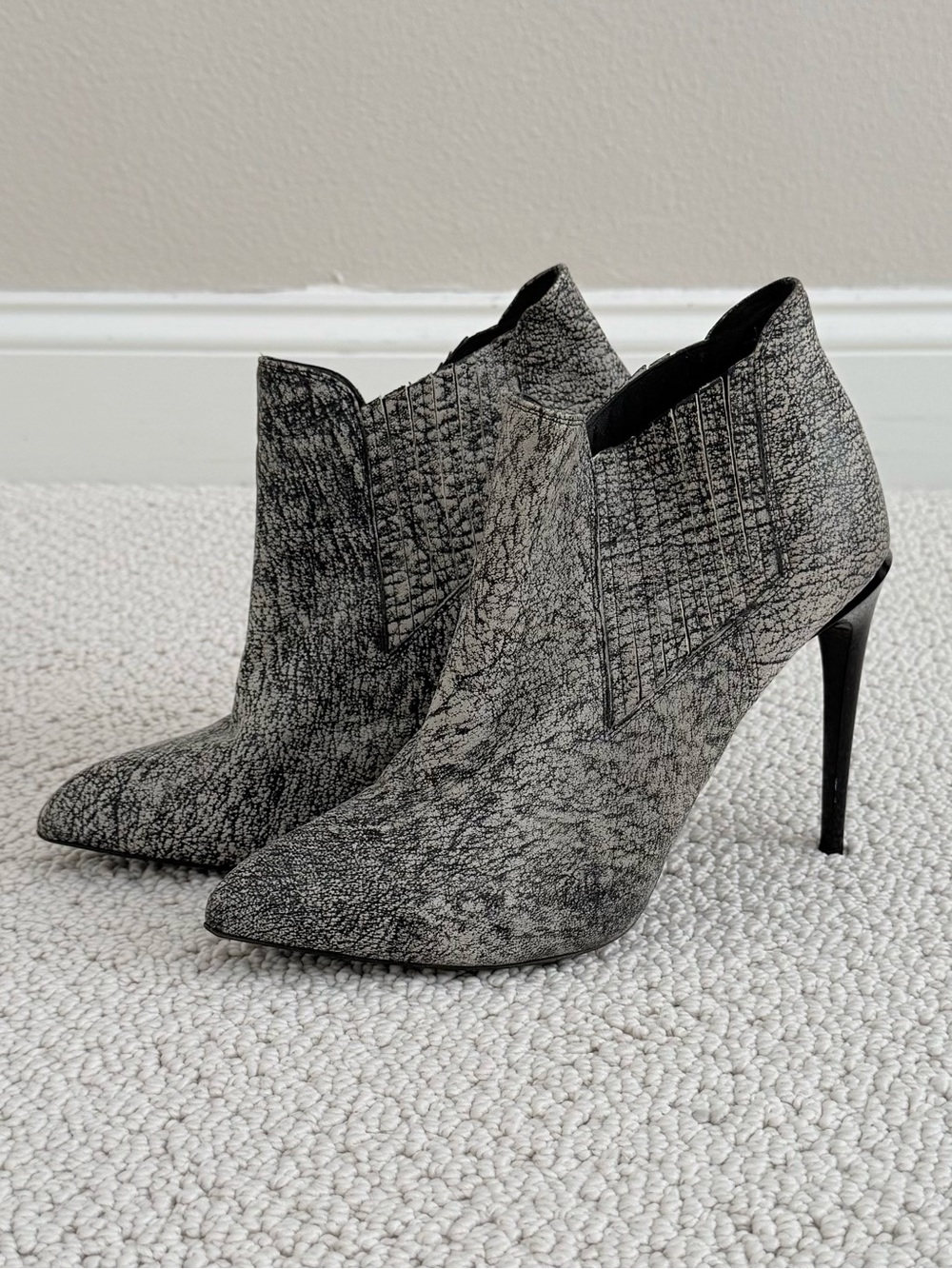 Kurt Geiger Marbled Booties